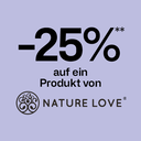 -25% auf ein Produkt von Nature Love